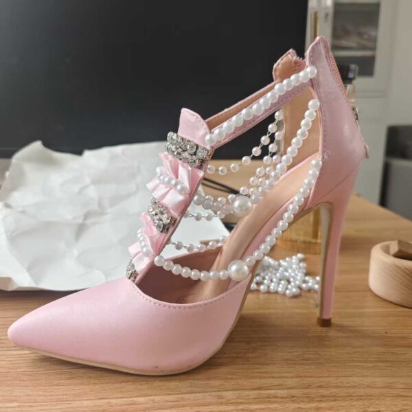 Pearl Heel Shoe