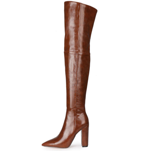 Real Leather Black boots - Image 2