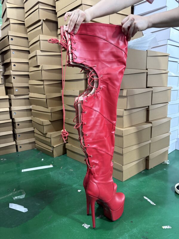 Lace Back Boots - Image 2