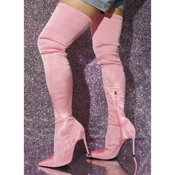 Pink boots